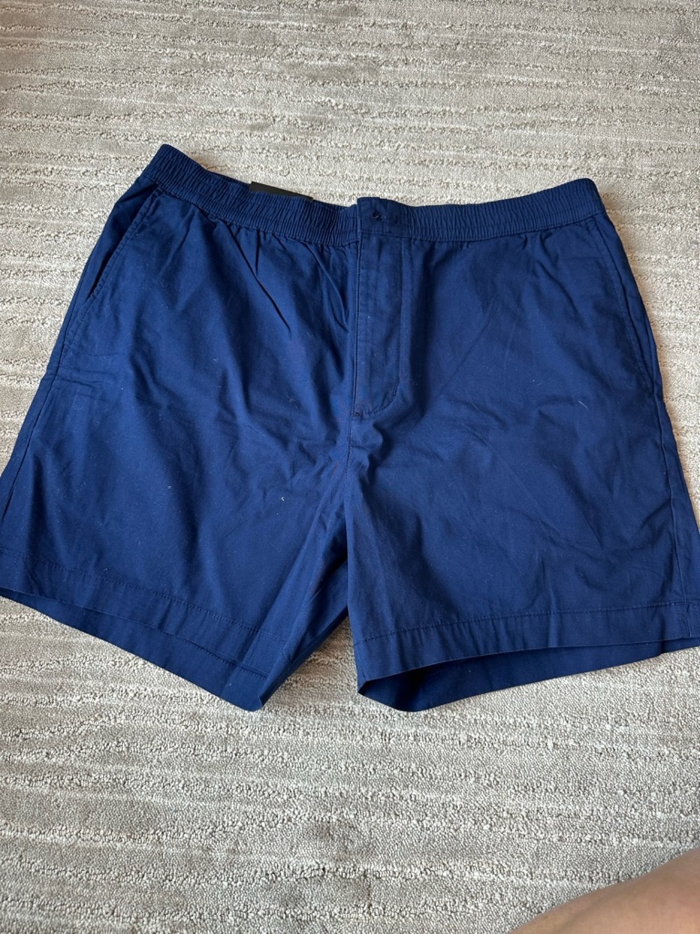 Brand New Men's Banana Republic Navy Stretch Shorts